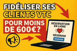 fidélisation client VTC grâce à un site internet professionnel